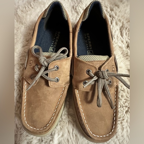 Sperry Top Slider Boat Shoes, Size 5M - Picture 6 of 11